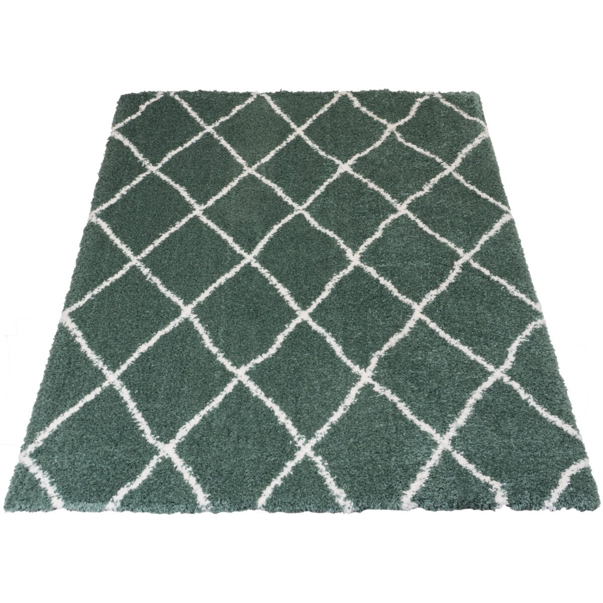 Vloerkleed Jeffie Green 160 x 230 cm - Afbeelding 1