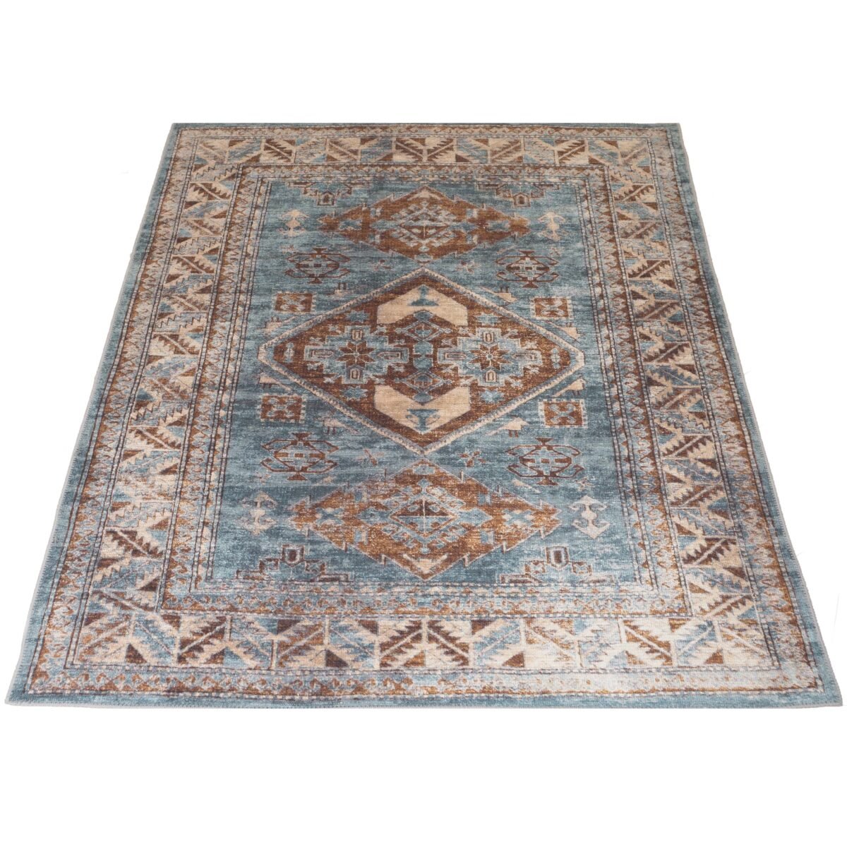 Vloerkleed Laria Blue 3 - 160 x 230 cm - Afbeelding 1