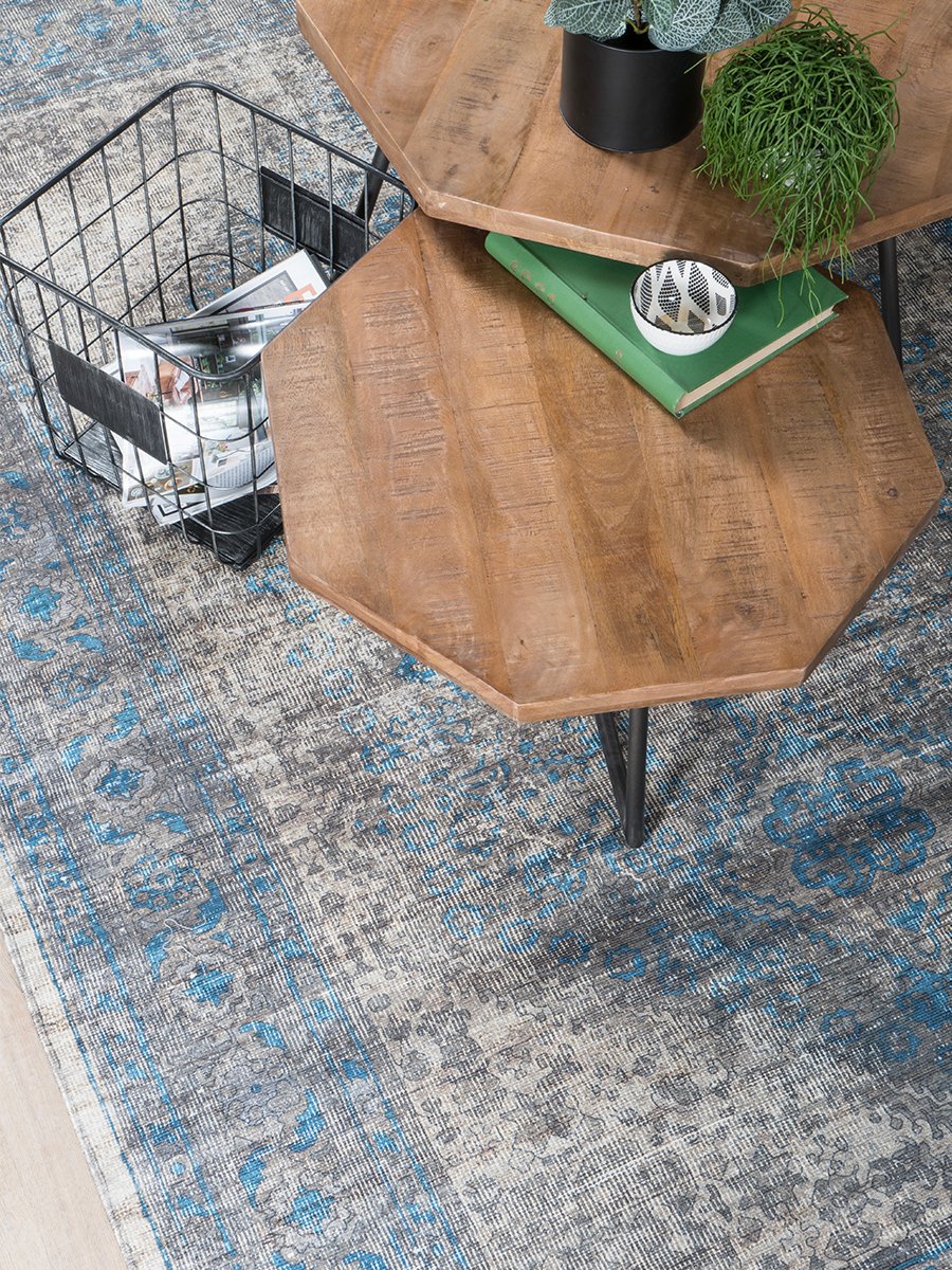 Vloerkleed Madel Groen/Blauw 200 x 290 cm - Afbeelding 2