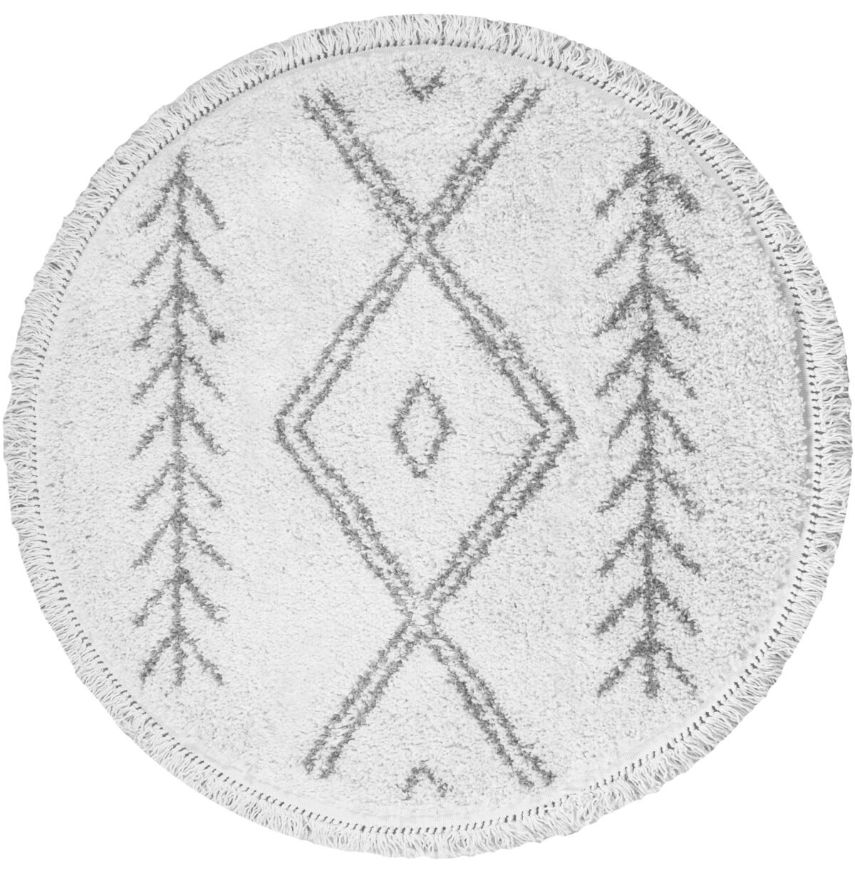 Vloerkleed Rabat Cream Rond ø80 cm - Afbeelding 1