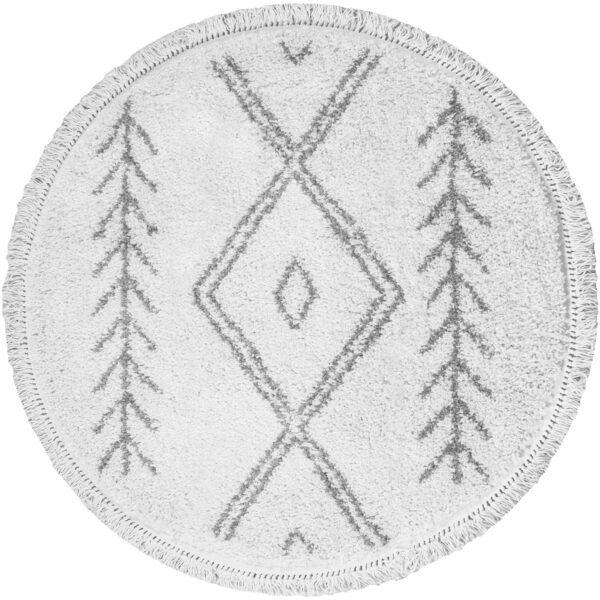 Vloerkleed Rabat Cream Rond ø120 cm
