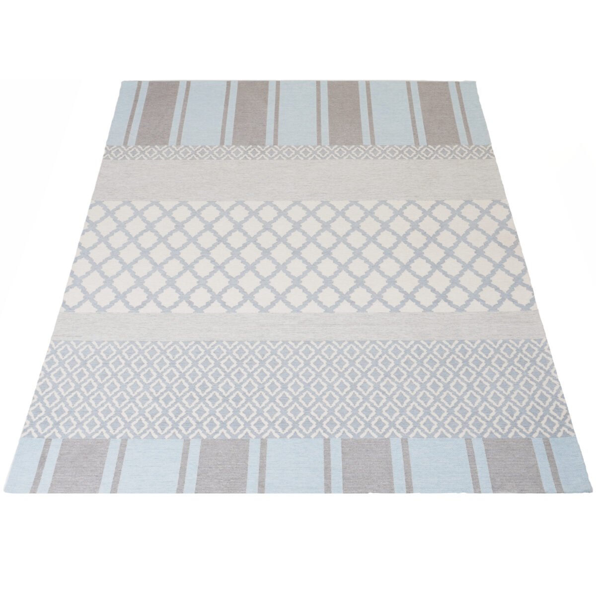 Vloerkleed Bobby Blue 200 x 280 cm - Afbeelding 1