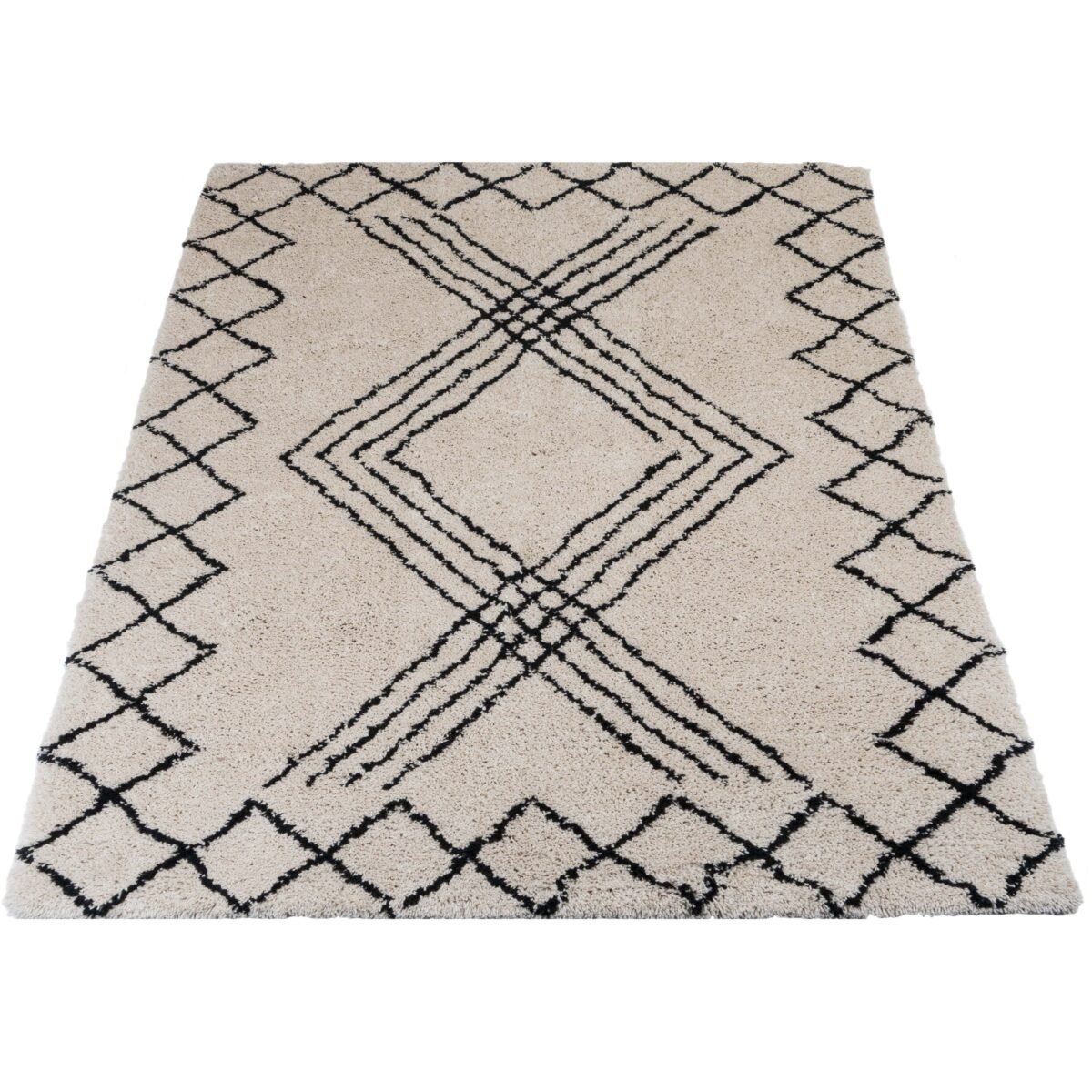 Vloerkleed Jim Cream 160 x 230 cm - Afbeelding 1