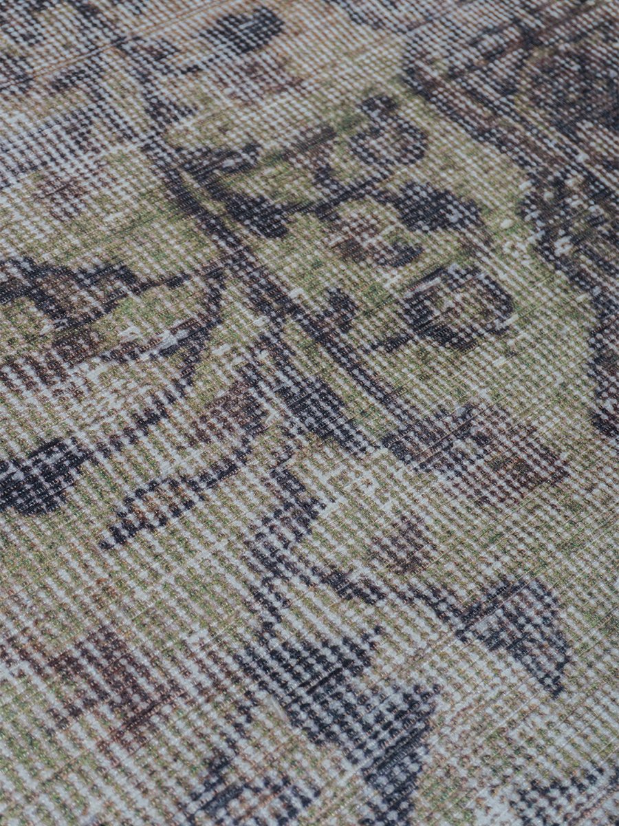 Vloerkleed Mila Antraciet/ Green 160 x 230 cm - Afbeelding 3