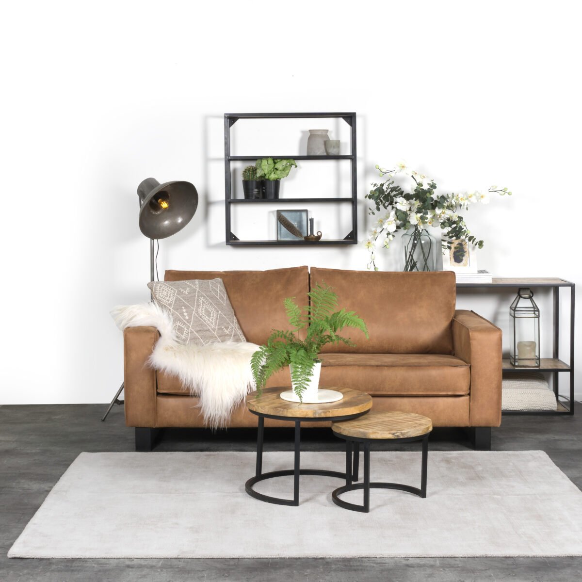 Karpet Viscose Light Grey 160 x 230 cm - Afbeelding 2