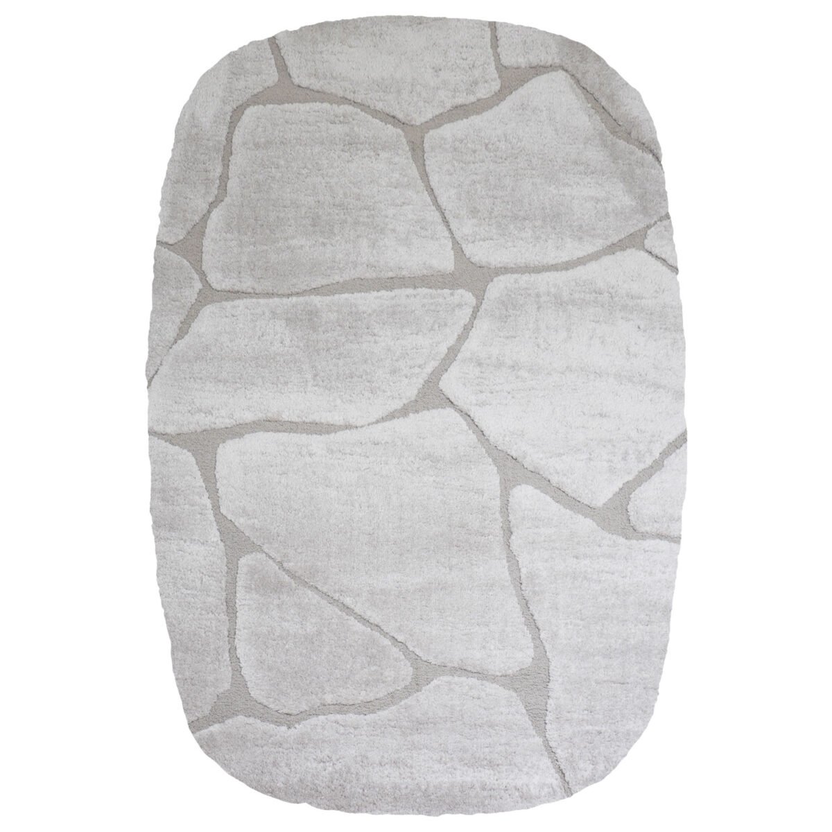 Vloerkleed Macy Beige - Rounded Corners 200 x 290 cm - Afbeelding 1