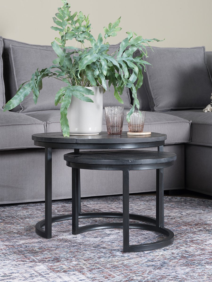 Vloerkleed Kordi Rond ø120 cm - Afbeelding 4