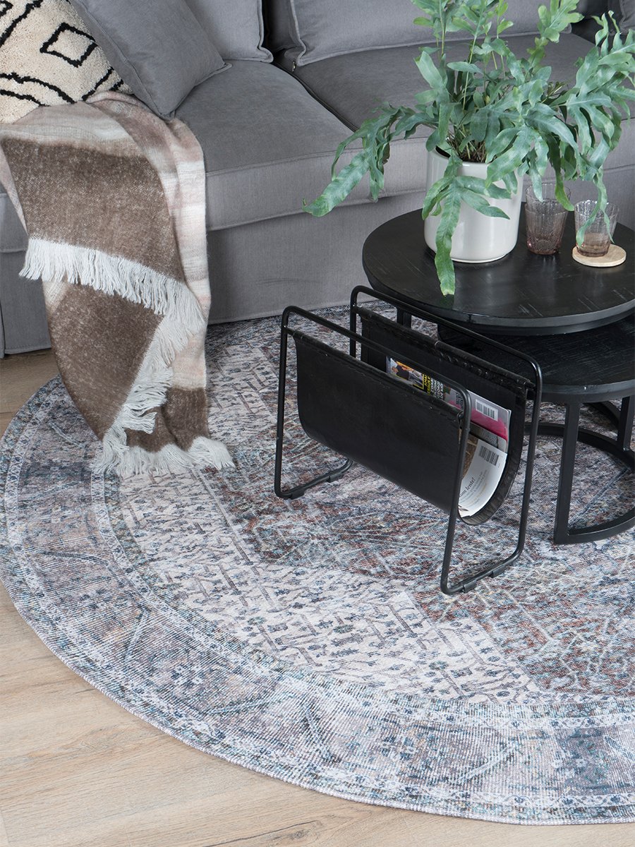 Vloerkleed Kordi Rond ø120 cm - Afbeelding 5