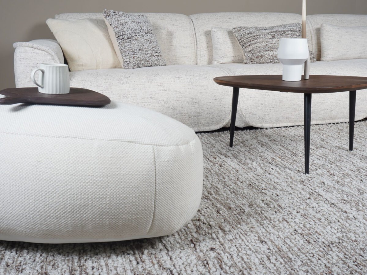 Vloerkleed Mica Naturel/Brown 160 x 230 cm - Afbeelding 2