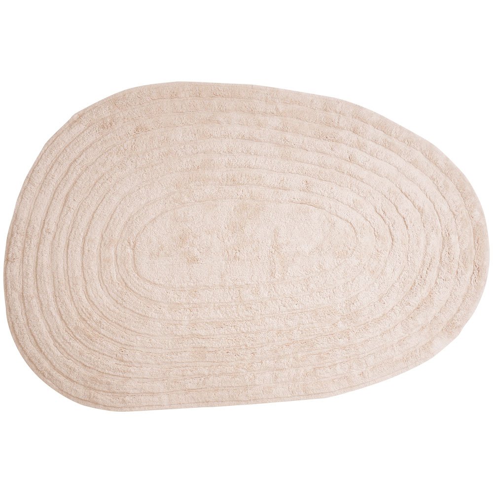 Wasbaar Vloerkleed Oliver - Beige 140 x 200 cm - Afbeelding 1