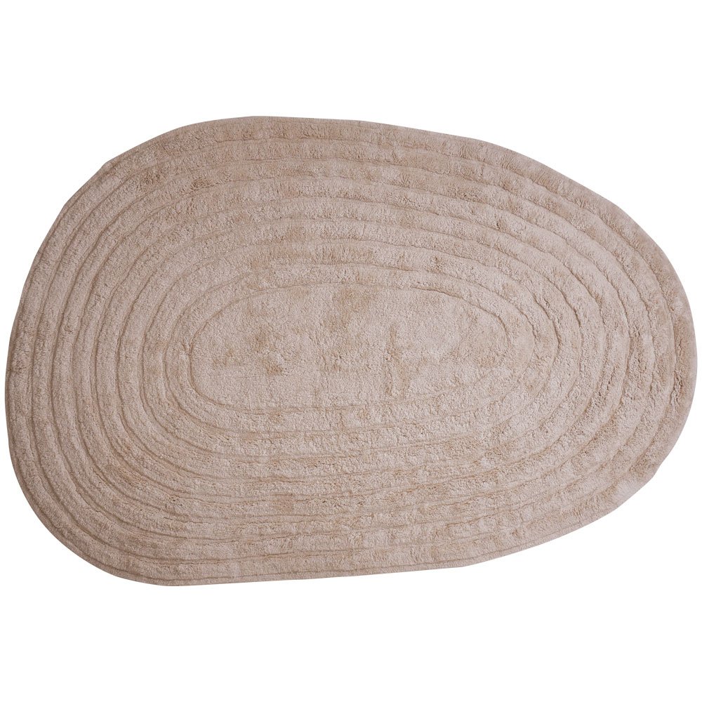 Wasbaar Vloerkleed Oliver - Taupe 140 x 200 cm - Afbeelding 1