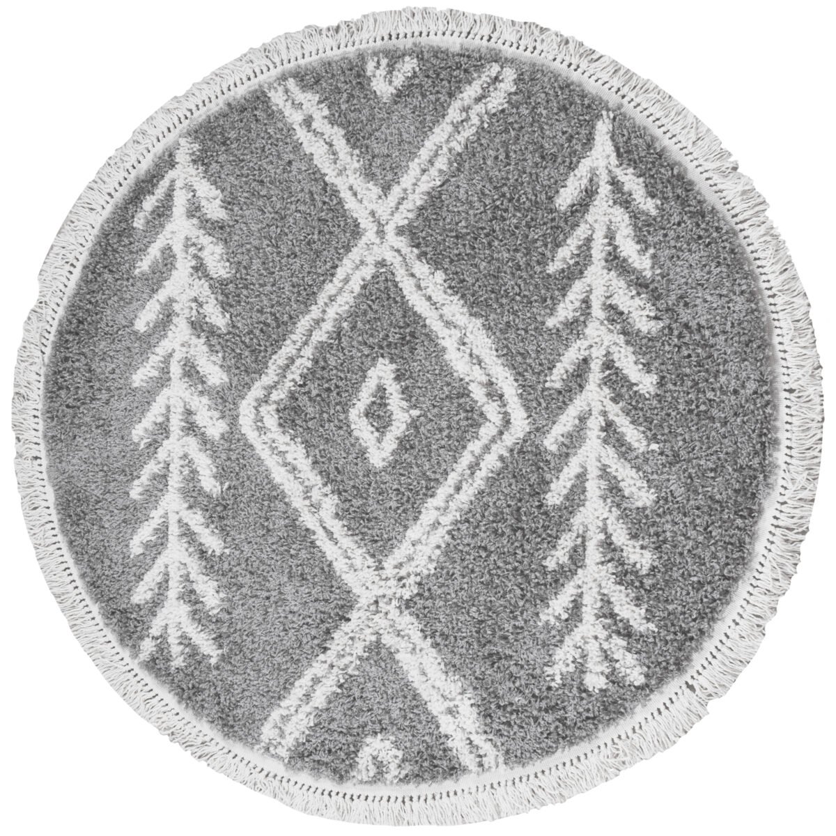 Vloerkleed Rabat Grey Rond ø120 cm - Afbeelding 1