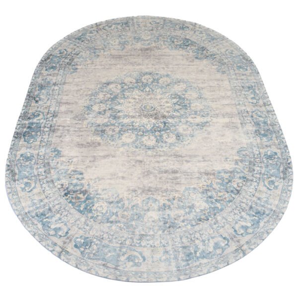 Vloerkleed Viola Blue - Ovaal 160 x 230 cm