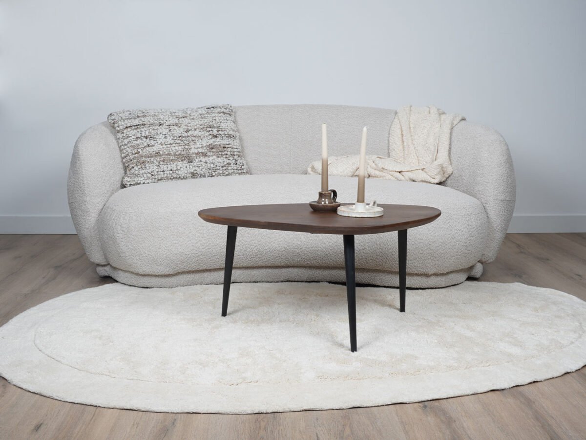 Wasbaar Vloerkleed Bodi - Natural 140 x 200 cm - Afbeelding 2