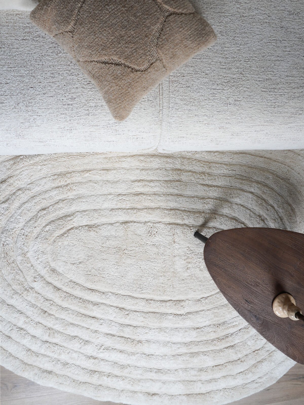 Wasbaar Vloerkleed Oliver - Natural 140 x 200 cm - Afbeelding 2