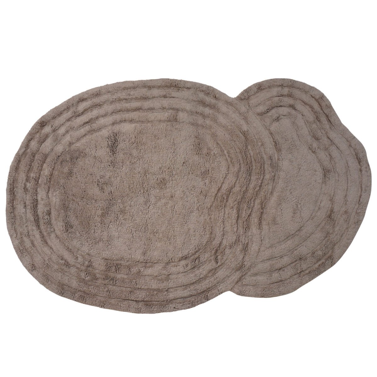 Wasbaar Vloerkleed Zayn - Taupe 160 x 230 cm - Afbeelding 1