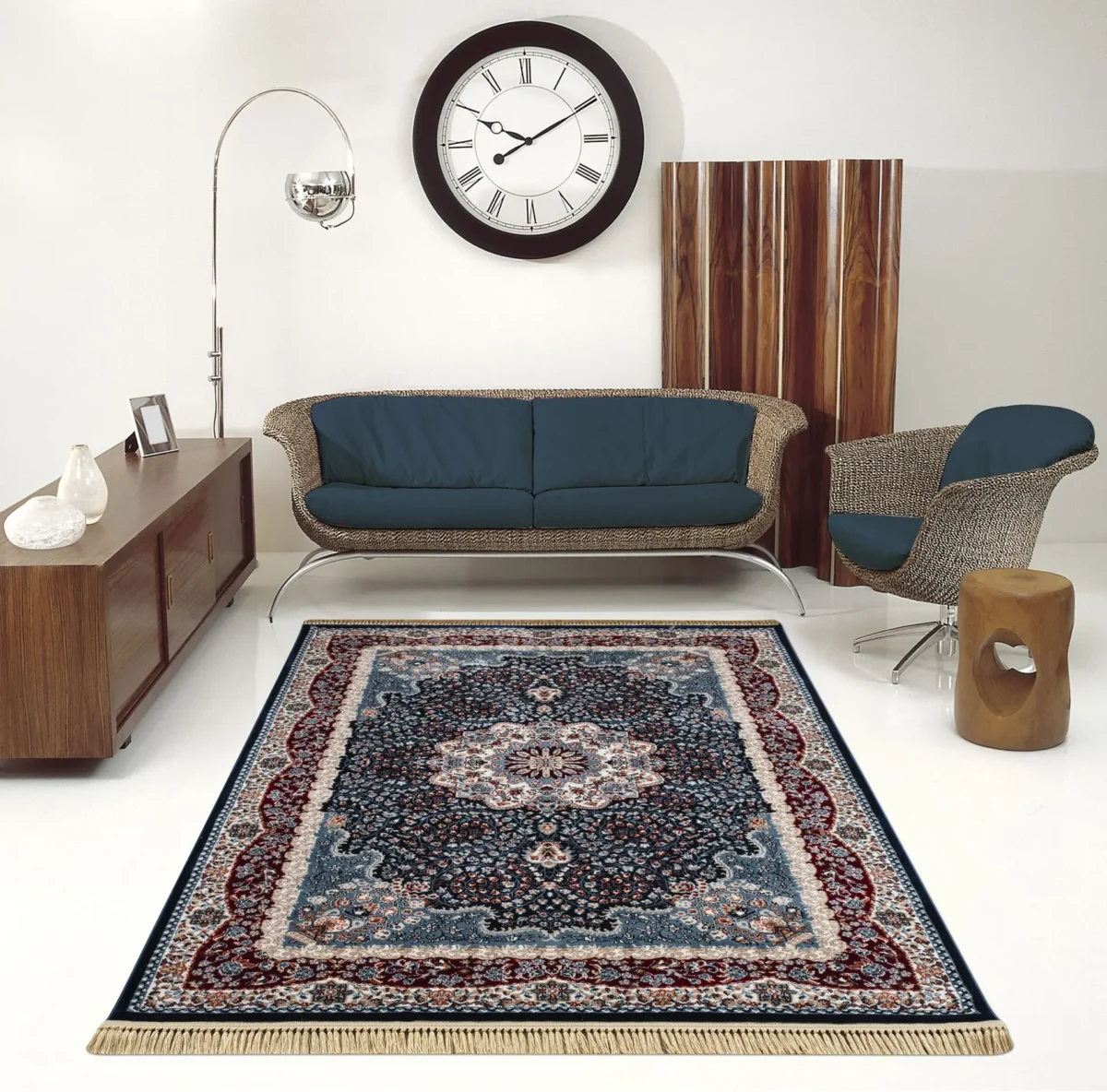 KERMANSHAH - 0353A - NAVY RED - Afbeelding 2